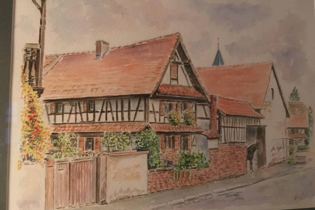 Gite Alsacien Eckwersheim Esterno foto